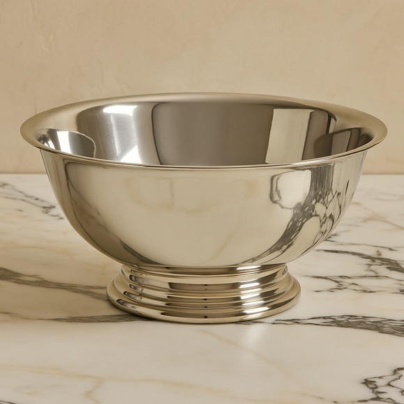 Vintage Other - Gorham Woodward & Lothrop E.P. Silver Pedestal Revere Bowl